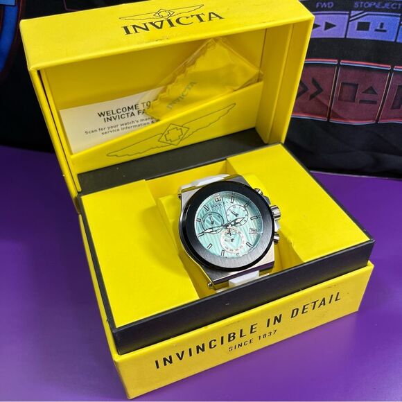 Men's Invitica Watch Akula Reserve Swiss Collection - Picture 1 of 6